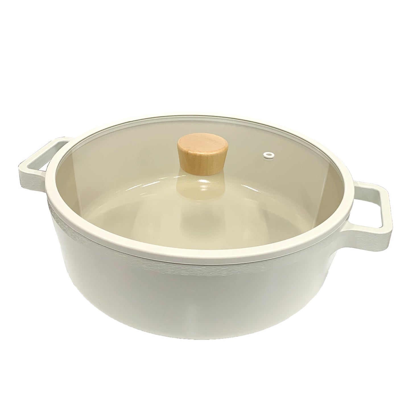FIKA セラミック ローポット(すき焼鍋)26cm