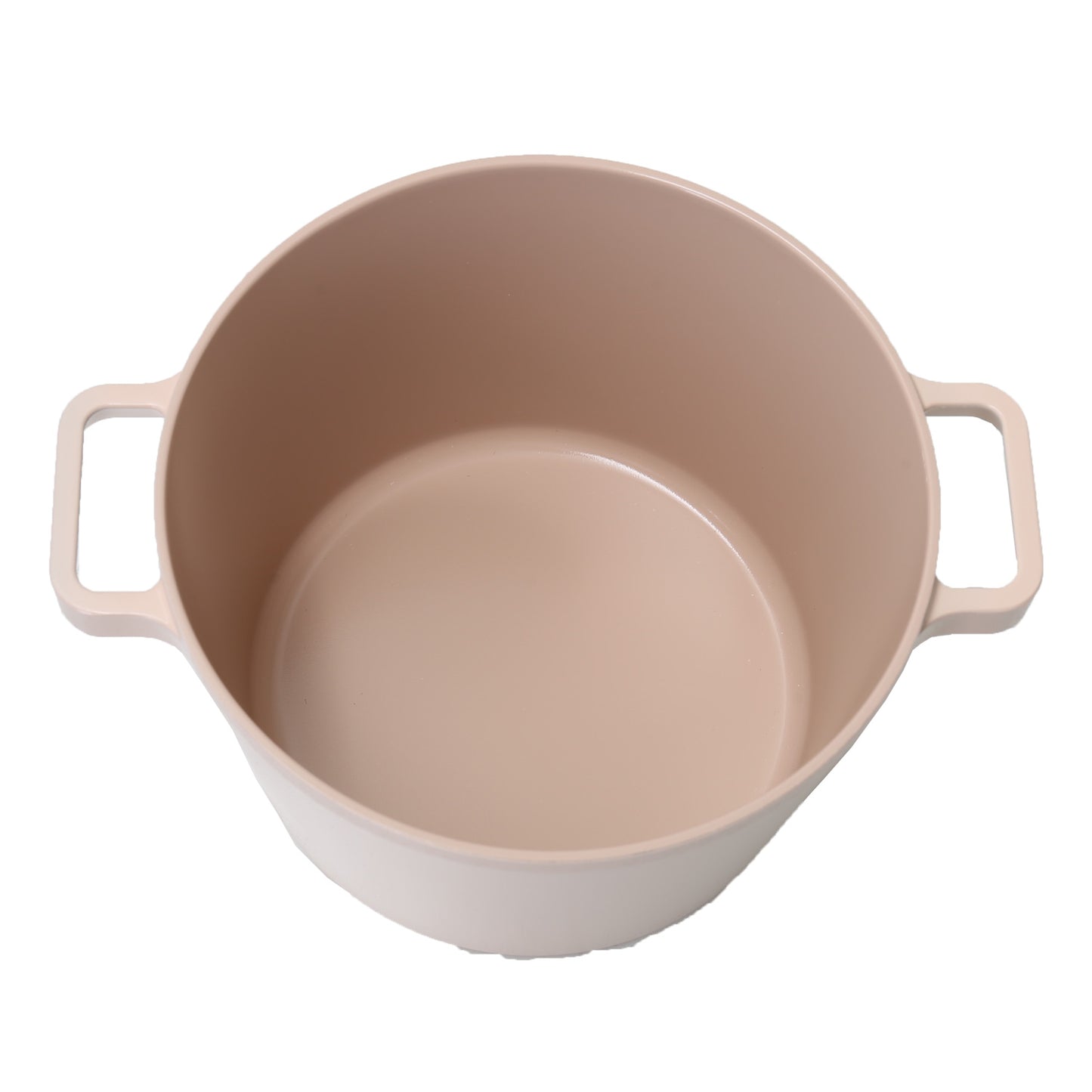 FIKA セラミックディープキャセロール(深鍋)22cm ピーチピンク