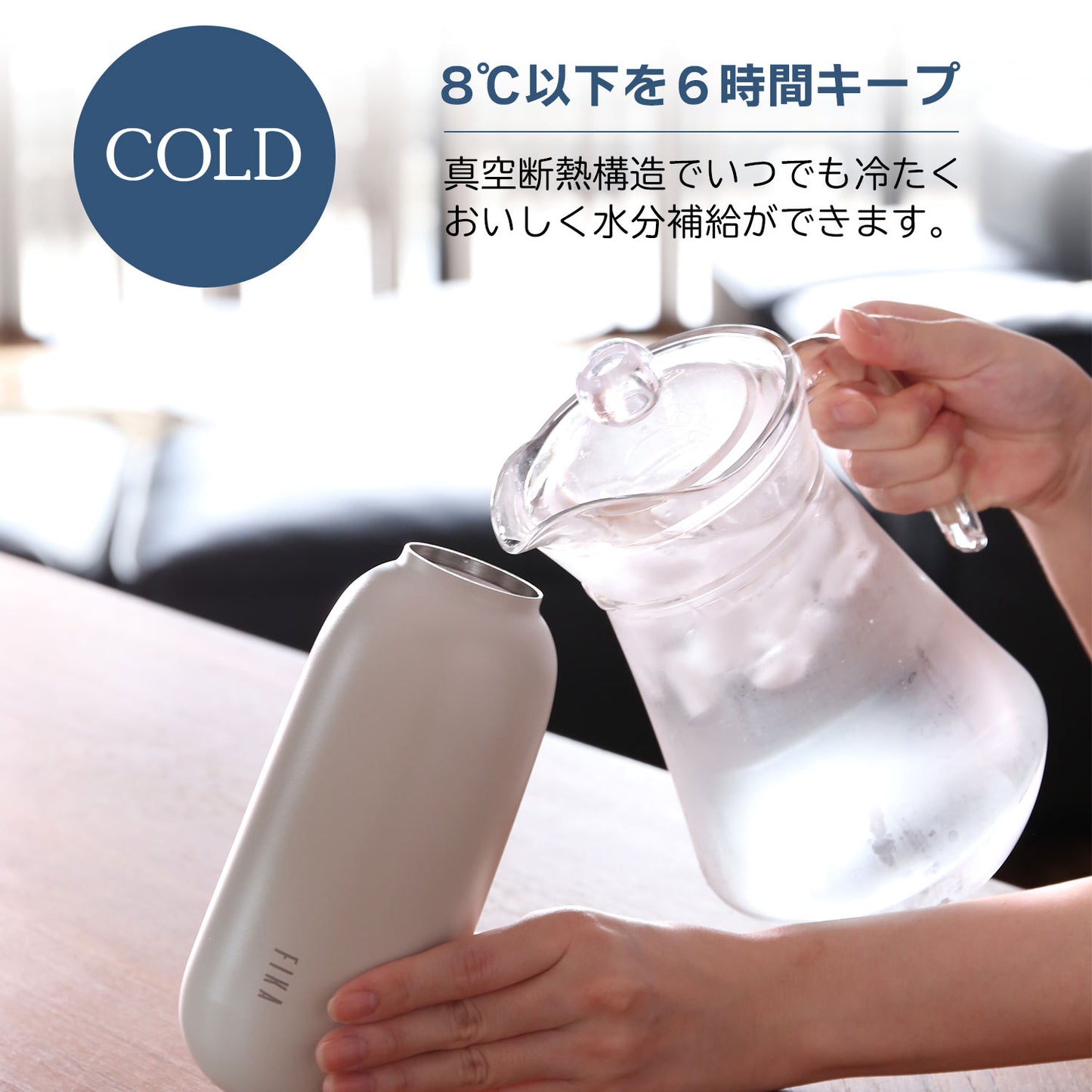 FIKAラウンドボトル400ml