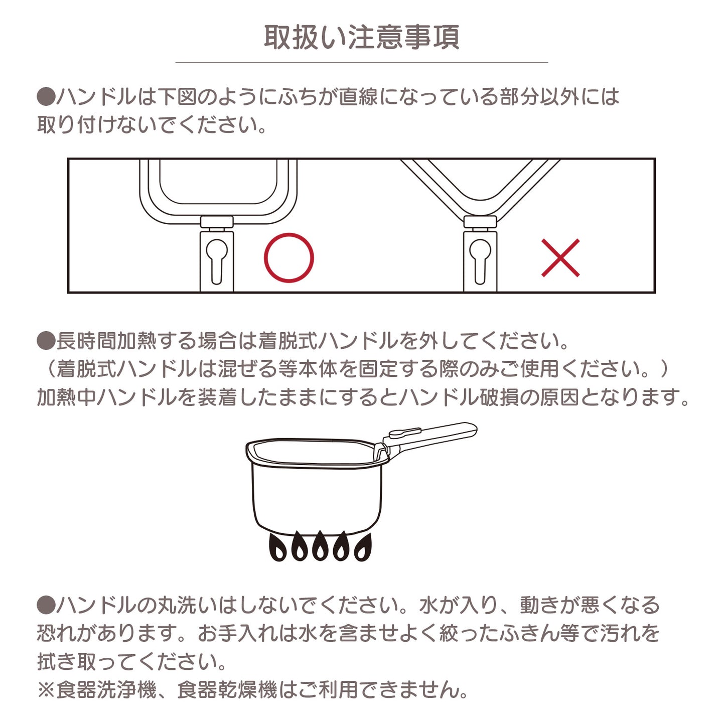 FIKAコンフォート着脱式ハンドル