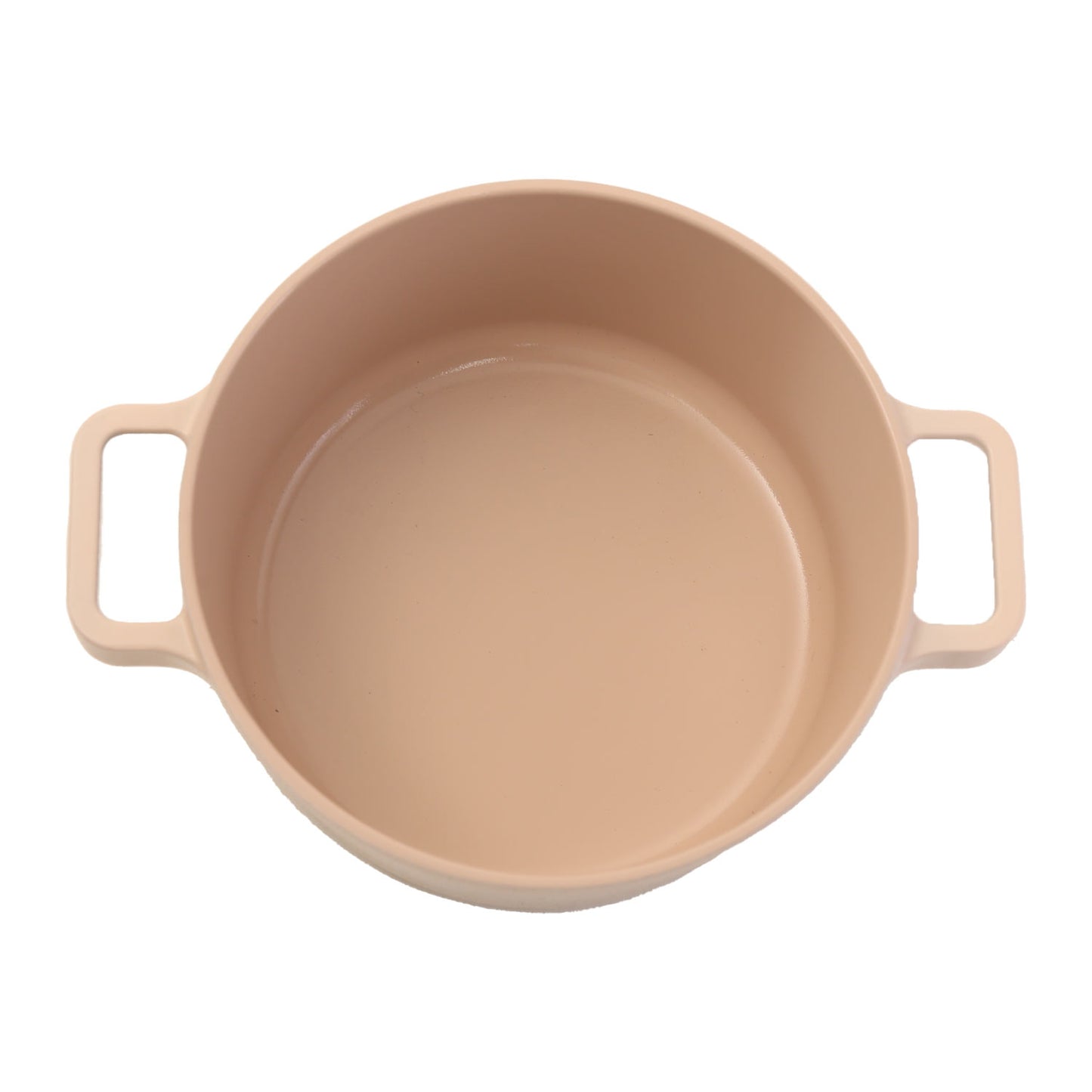 FIKA セラミック キャセロール(両手鍋)16cm ピーチピンク