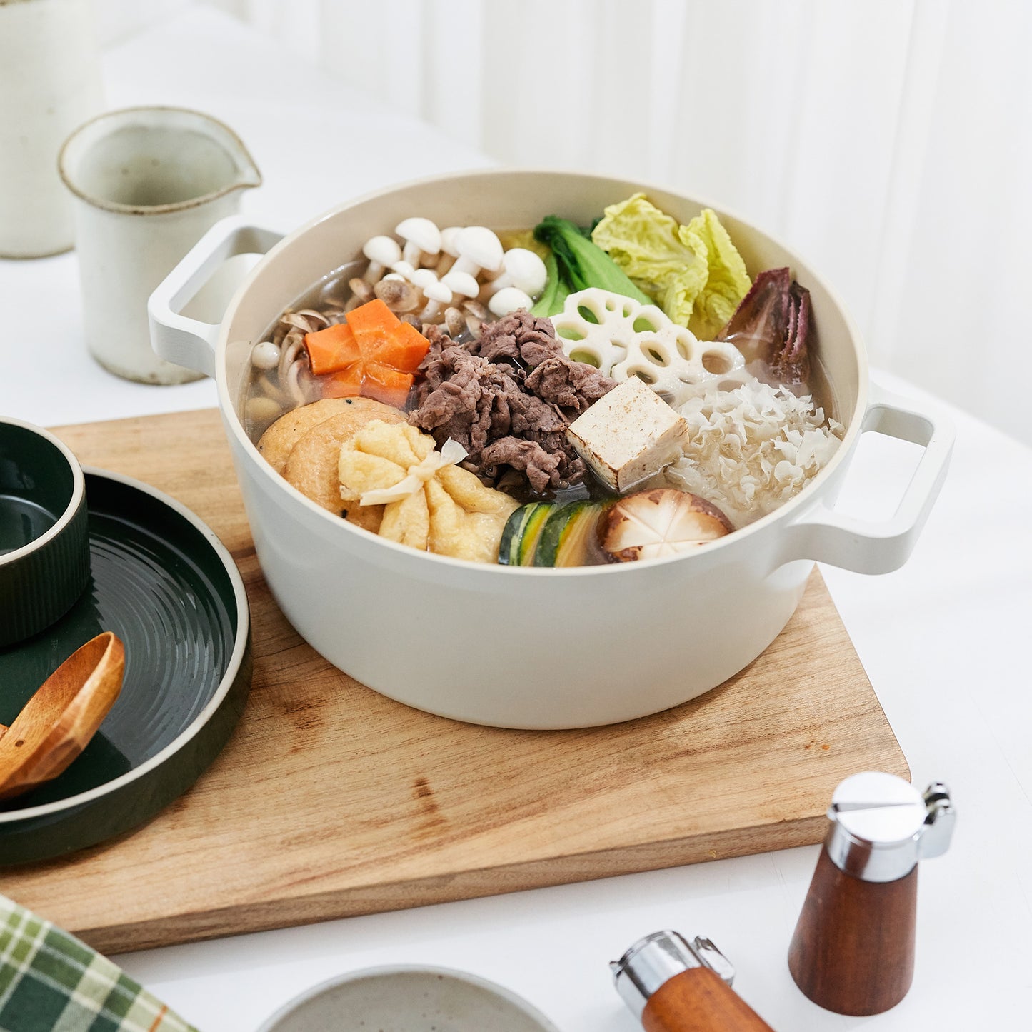 FIKA セラミック キャセロール(両手鍋 )22cm