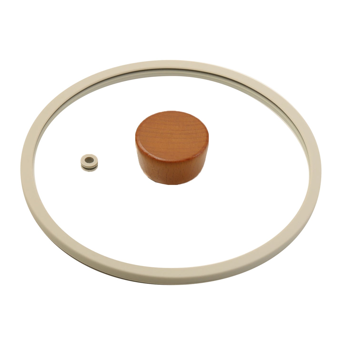 FIKA ガラス蓋18cm単品 ミッドナイトグリーン