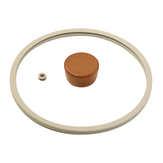 FIKA ガラス蓋18cm単品 ミッドナイトグリーン