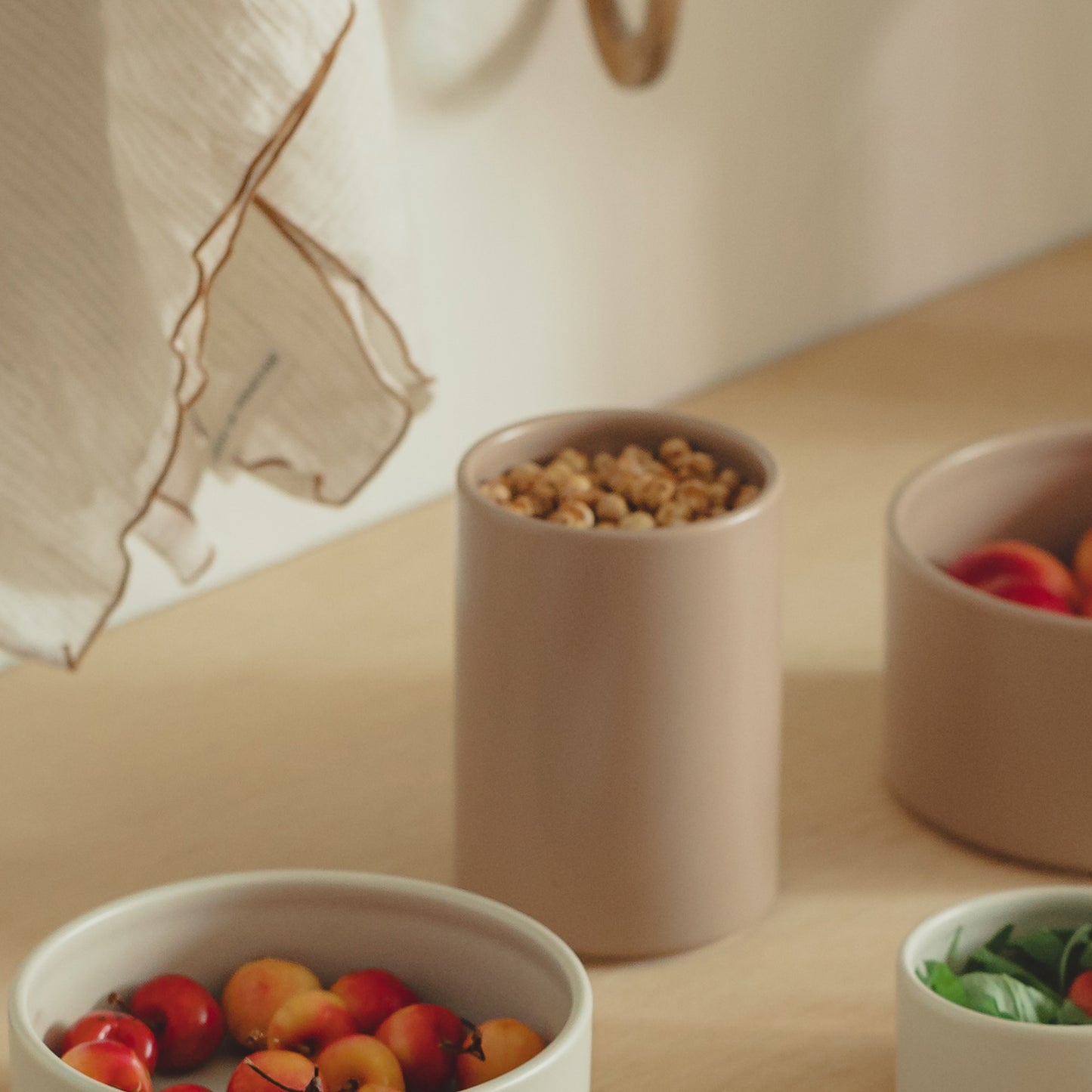 FIKAONE陶磁器製食品保存容器 650ml単品